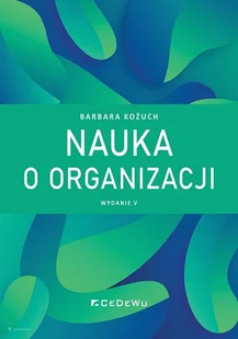 Nauka o organizacji Nowa - Biznes - miniaturka - grafika 1