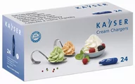 Pozostałe akcesoria kuchenne - Naboje do syfonów do bitej śmietany, opakowanie 24 szt Kayser BLUE - miniaturka - grafika 1