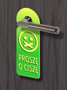 Zawieszka na klamkę - CISZA - Akcesoria do drzwi - miniaturka - grafika 1