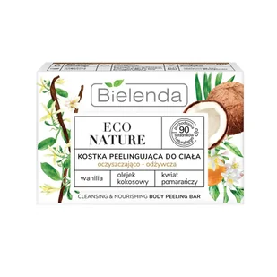 Bielenda ECO NATURE Peelingująca Kostka do Ciała Odżywcza 80g BIEL-2684 - Peelingi do ciała - miniaturka - grafika 1