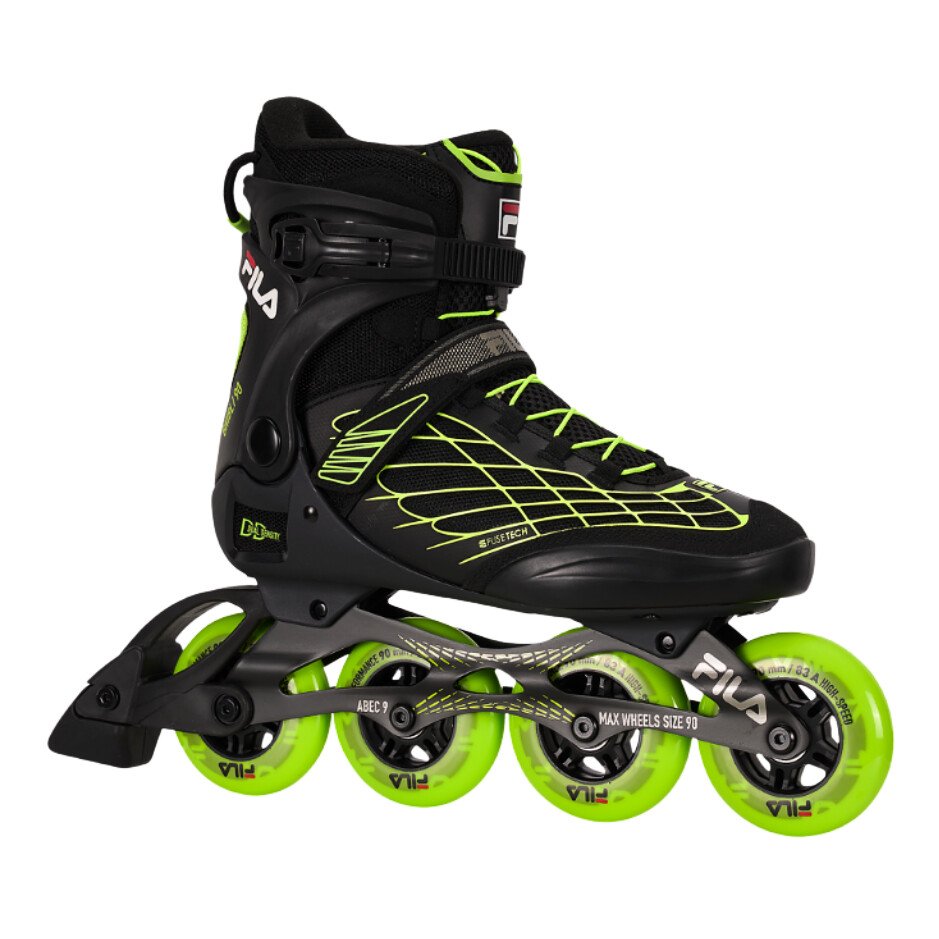 Rolki męskie Fila Ghibli 90 Black/Lime EUR 44