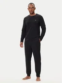 Piżamy męskie - Emporio Armani Underwear Piżama EM000610 AF10776 MC108 Czarny Regular Fit - miniaturka - grafika 1