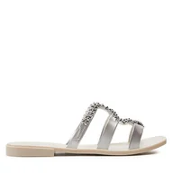 Klapki i japonki damskie - Klapki Melissa Melissa Slide + Bo.Bo. Ad 33862 Biały - miniaturka - grafika 1