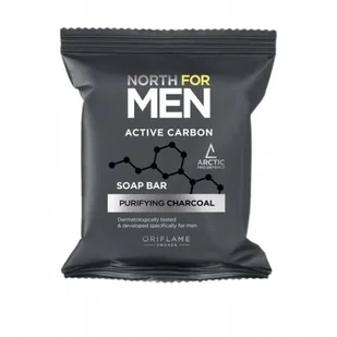 Oriflame Mydło North For Men Active Carbon - Mydła - miniaturka - grafika 1