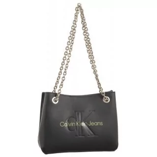 Torebka Sculpted Shoulder Bag24 Mono Black/Dark Juniper K60K607831 0GX (CK424-b) Calvin Klein - Torebki damskie - miniaturka - grafika 1