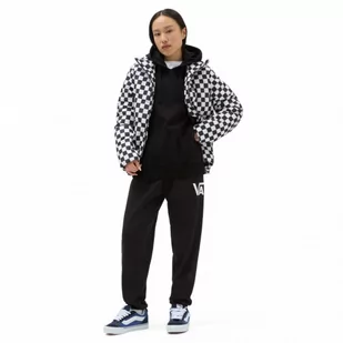 Damska bluza dresowa nierozpinana z kapturem Vans Vans Flying V BFF - czarna - VANS - Koszulki sportowe damskie - miniaturka - grafika 1