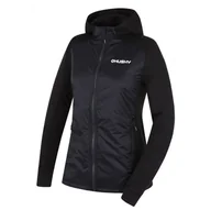 Bluzy sportowe damskie - Bluza damska Husky Any L Rozmiar: XL / Kolor: czarny - miniaturka - grafika 1