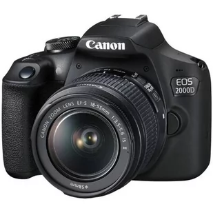 Canon EOS 2000D + 18-55 IS II (2728C003AA) - Aparaty Cyfrowe - miniaturka - grafika 1