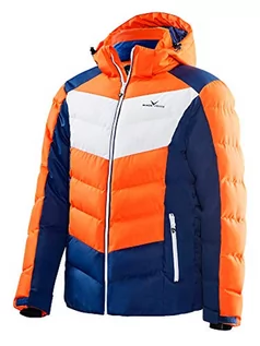 Kurtki męskie - Black Crevice Black Crevice Męska kurtka narciarska, pomarańczowa/niebieska/biała, 58 BCR252132-OB-58 - grafika 1