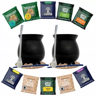 Zestaw Yerba Mate Green Bombilla Matero dla dwojga - Yerba Mate - miniaturka - grafika 2