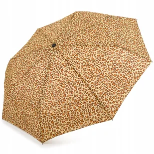 Parasol składany automatyczny XL parasolka damska pokrowiec Panterka - Parasole - miniaturka - grafika 1