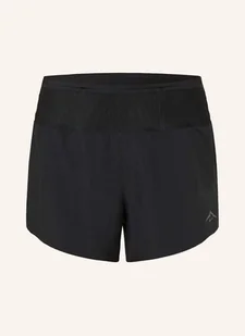 Nike Szorty Do Biegania 2 W 1 Trail schwarz - Spodenki damskie - miniaturka - grafika 1
