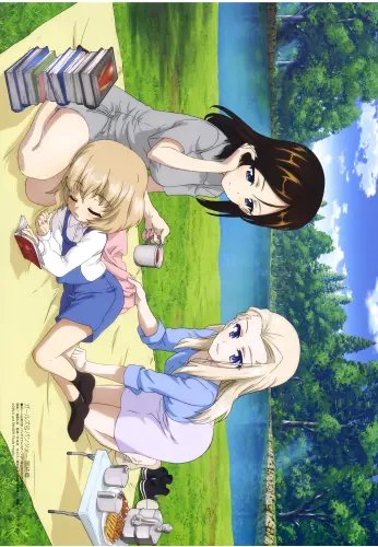 Plakat Anime Girls und Panzer gup_004 A1+ (custom)