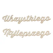 Scrapbooking - EKO-DECO, napis, wszystkiego najlepszego - miniaturka - grafika 1