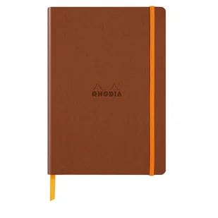 Notatnik Rhodia A5, miękka oprawa, linie, miedziany - Notesy i bloczki - miniaturka - grafika 1