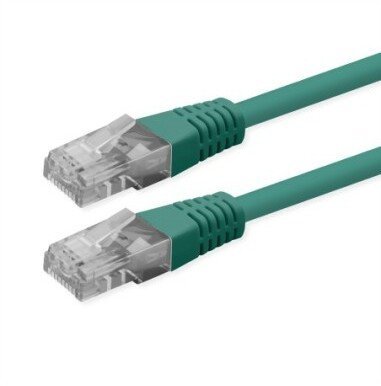 Roline Kabel krosowy ROLINE UTP, kategoria 6 klasa E, PoE, zielony, 3 m