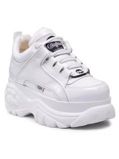 Sneakersy damskie - Buffalo Buty damskie sneakersy Buffalo London 1339-14 2.0 1533233-WHT 1533233WHT - grafika 1