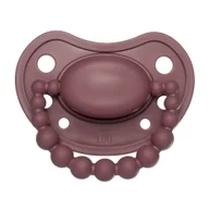 Smoczki uspokajające - Luu Kids, smoczek uspokajający, pozycjonujący, silikonowy, Moroccan Pink, 3-6 miesięcy, 1 sztuka - miniaturka - grafika 1