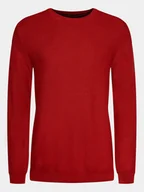 Swetry męskie - Pierre Cardin Sweter 50600/000/5040 Czerwony Regular Fit - miniaturka - grafika 1