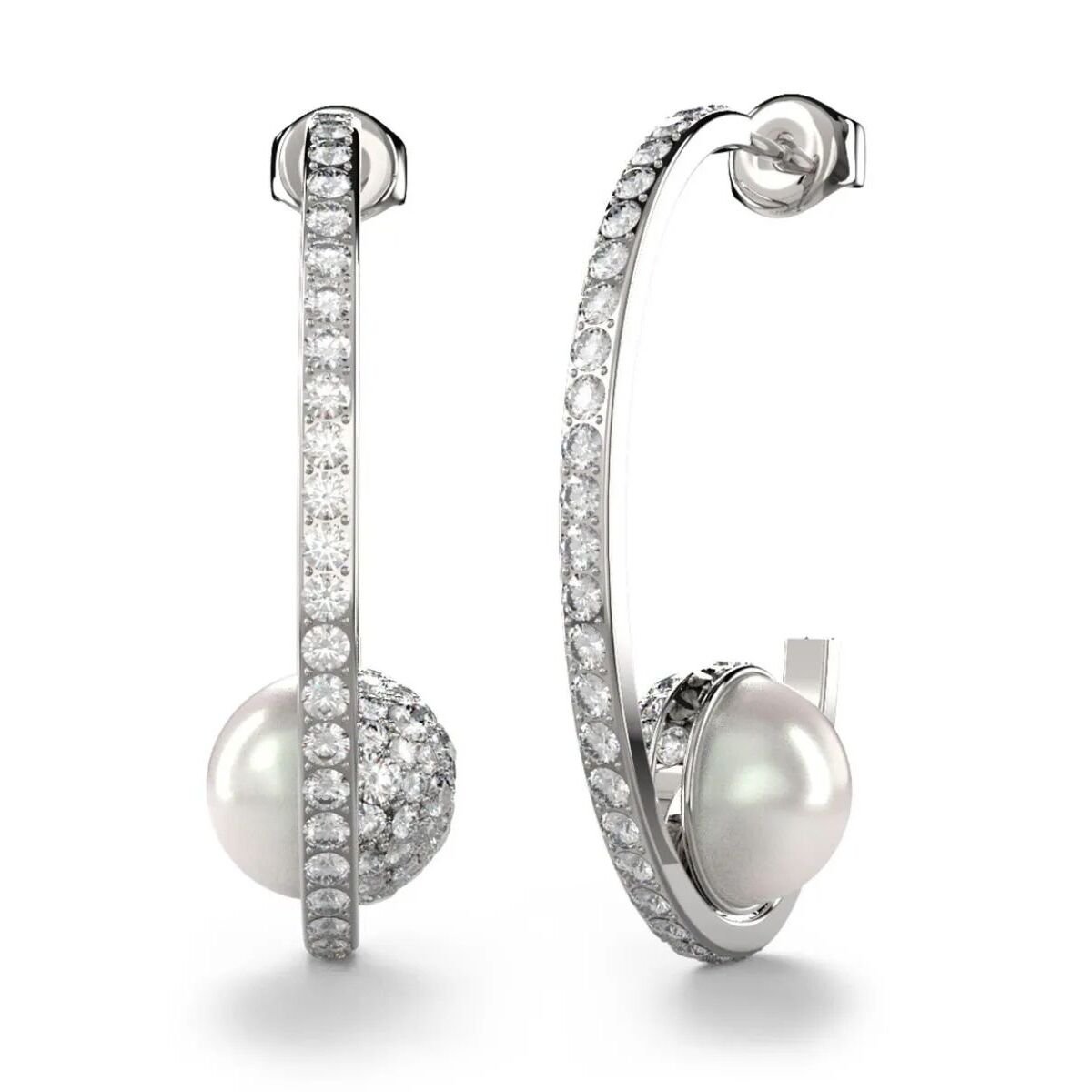 Kolczyki Damskie Guess JUBE04452JWRHT-U 2 cm