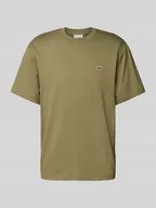 Koszulki męskie - T-shirt z naszywką z logo - miniaturka - grafika 1