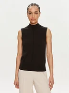 Bluzki damskie - Calvin Klein Golf K20K207568 Czarny Slim Fit - miniaturka - grafika 1