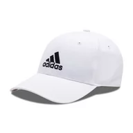 Czapki męskie - Adidas Czapka z daszkiem Baseball Cap FK0890 White/White/Black - miniaturka - grafika 1