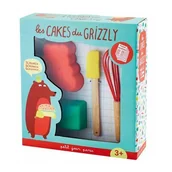 Kinder party - Maison Petit Jour Maison Petit Jour: zestaw do pieczenia ciast Les Cake du Grizzly - miniaturka - grafika 1