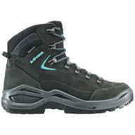 Buty trekkingowe damskie - Damskie buty turystyczne Lowa RENEGADE EVO GTX MID Ws W Rozmiar butów (UE): 39,5 / Kolor: czarny - miniaturka - grafika 1