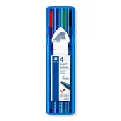 Długopisy - Długopis triplus ball M 4 kolory STAEDTLER - miniaturka - grafika 1