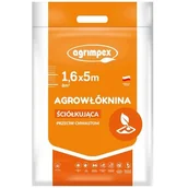 Agrowłókniny - Agrimpex Agrowłóknina ściółkująca przeciw chwastom - hobby 1,6m x 5m, 50g/m2, marki AH16550 - miniaturka - grafika 1