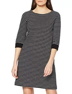 Sukienki - Marc O'Polo Damska sukienka, Czarny (Combo Jersey F07), 44 - miniaturka - grafika 1