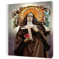 Ikony i obrazy sakralne - Obraz religijny na płótnie Święta Rita - miniaturka - grafika 1