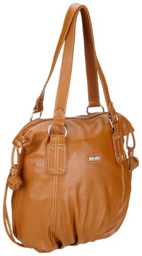 TOM TAILOR Acc Crystal 10814 damska torba z uchwytem, 23 x 10 x 32 cm (szer. x wys. x gł.), brązowy - Braun Camel24 - jeden rozmiar