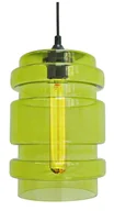 Lampy sufitowe - Candellux DECORADO ZWIS 18 1X60W E27 KLOSZ ZIELONY 31-36650 - miniaturka - grafika 1