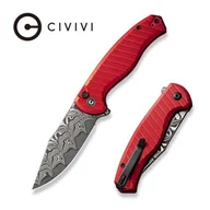 Noże - Nóż składany Civivi Stormhowl Red Aluminum, Damascus (C23040B-DS1) - miniaturka - grafika 1