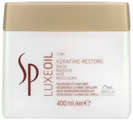 Maski do włosów - Wella Wella SP LuxeOil Keratin Restore maska do włosów 400ml 6840 - miniaturka - grafika 1
