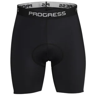 Spodenki rowerowe Progress Basic Rozmiar: XL / Kolor: czarny - Spodnie sportowe męskie - miniaturka - grafika 1