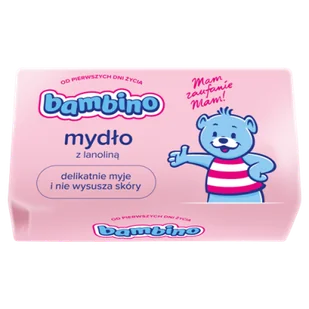 Nivea Bambino Mydło z lanoliną dla dzieci 90 g  3842 - Kosmetyki kąpielowe dla dzieci - miniaturka - grafika 1