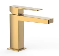 Baterie umywalkowe - Bateria umywalkowa TRES Slim Exclusive 24-K Matowe Złoto 20210301OM - miniaturka - grafika 1
