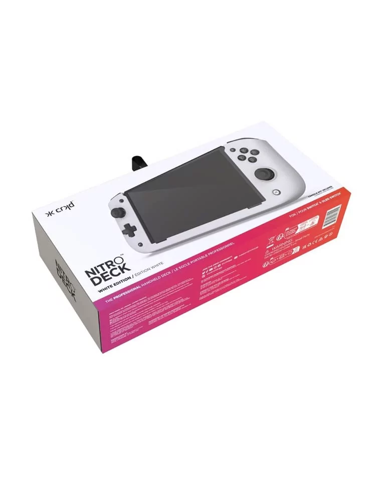Kontroler Nintendo Switch Nitro Deck White Edition / Biały / Warszawa