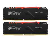 Pamięci RAM - Kingston Fury Beast RGB DDR4 64 GB 3600MHz CL18 KF436C18BBAK2/64 KF436C18BBAK2/64 - miniaturka - grafika 1