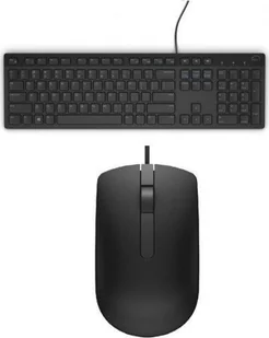 Klawiatura + mysz Dell Zestaw przewodowy Dell klawiatura KB216 + Mysz MS116 USB - Zestawy myszka + klawiatura - miniaturka - grafika 1