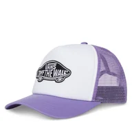 Czapki damskie - Czapka z daszkiem Vans Classic Patch Curved Bill Trucker VN00066X Fioletowy - miniaturka - grafika 1