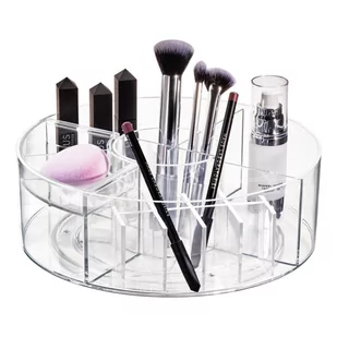Organizer łazienkowy na kosmetyki z plastiku z recyklingu Cosmetic Carousel – iDesign - Koszyki łazienkowe - miniaturka - grafika 1