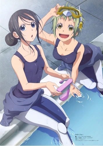 Plakat Anime Manga Amanchu! AMCHU_005 A1+ (custom)