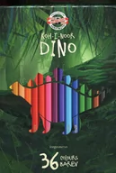 Kredki, ołówki, pastele i pisaki - Koh-I-Noor Kredki Dino 36 kolorów - miniaturka - grafika 1