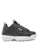 Buty dla dziewczynek - Fila Sneakersy Disruptor Teens FFT0029.80010 Czarny - miniaturka - grafika 1