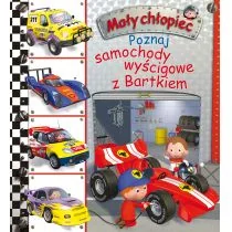 Olesiejuk Sp. z o.o. Poznaj samochody wyścigowe z Bartkiem. Mały chłopiec - Praca zbiorowa - Książki edukacyjne - miniaturka - grafika 1