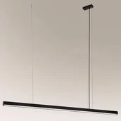 Lampy sufitowe - Shilo lampa wisząca LED Hanawa 16W 2800lm 3000K czarna 1952 - miniaturka - grafika 1